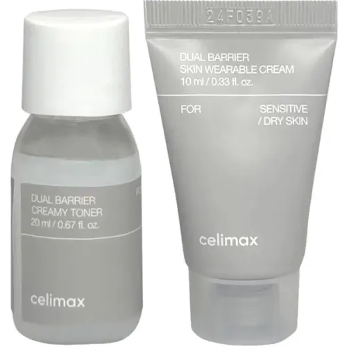 Набор для лица Celimax Dual Barrier Trial Kit Travel с керамидами