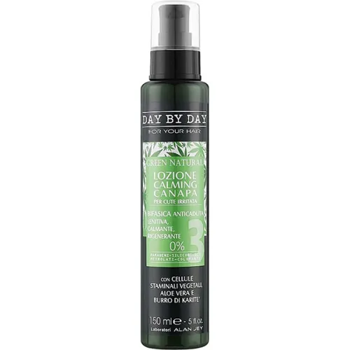 Заспокійливий лосьйон для подразненої шкіри голови Alan Jey Green Natural Calming Lotion, 150 мл.