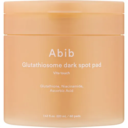 Освітлюючі пади для обличчя Abib Glutathiosome Dark Spot Pad Vita Touch з глутатіоном та екзосомами