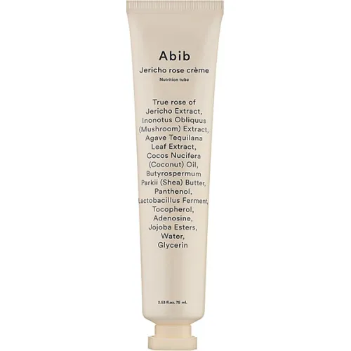 Поживний крем для обличчя Abib Jericho Rose Creme Nutrition Tube з екстрактом ієрихонської троянди, 75 мл.