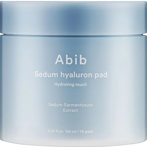 Зволожуючі пади для обличчя Abib Sedum Hyaluron Pad Hydrating Touch з гіалуроновою кислотою