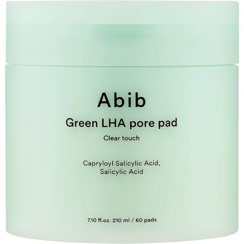 Очищаючі пади для обличчя Abib Green LHA Pore Pad Clear Touch з LHA кислотою