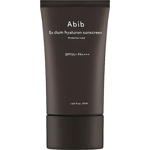 Увлажняющий солнцезащитный крем для лица Abib Sedum Hyaluron Sunscreen Protection Tube SPF50+ PA ++++ с гиалуроновой