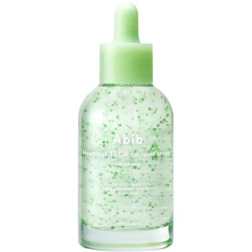 Успокаивающая капсульная сыворотка для лица Abib Heartleaf TECA Capsule Serum Calming Drop с экстрактом хауттюйнии и