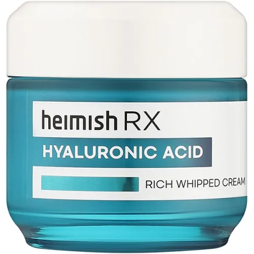 Зволожуючий крем для обличчя Heimish RX Hyaluronic Acid Rich Whipped Cream з гіалуроновою кислотою, 50 мл.