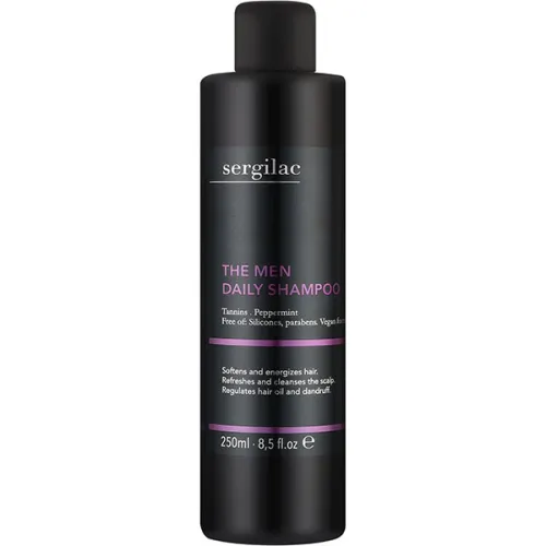 Чоловічий шампунь для волосся щоденного використання Sergilac The Men Daily Shampoo, 250 мл.