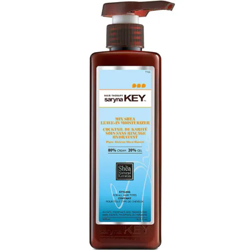 Зволожуючий крем-гель для стайлінгу кучерявого волосся Saryna Key Curl Control Pure African Shea Butter Mixed Shea Hydrating