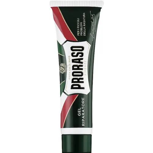 Заживляющий гель от порезов Proraso Green Restoring Gel, 10 мл.