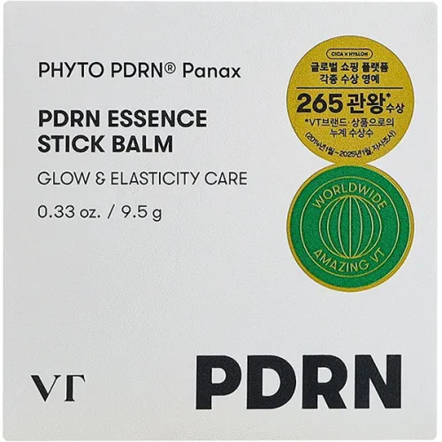 Эссенциальный стик-бальзам для лица VT Cosmetics PDRN Essence Stick Balm, 9.5 г. - вид 2