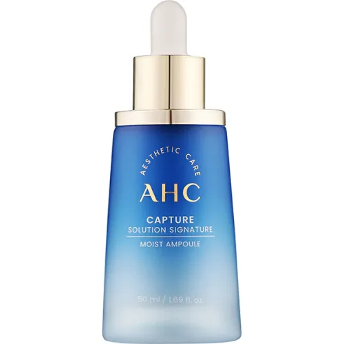 Ампульная антивозрастная сыворотка для лица AHC Capture Solution Signature Moist Ampoule с пробиотиками, 50 мл.