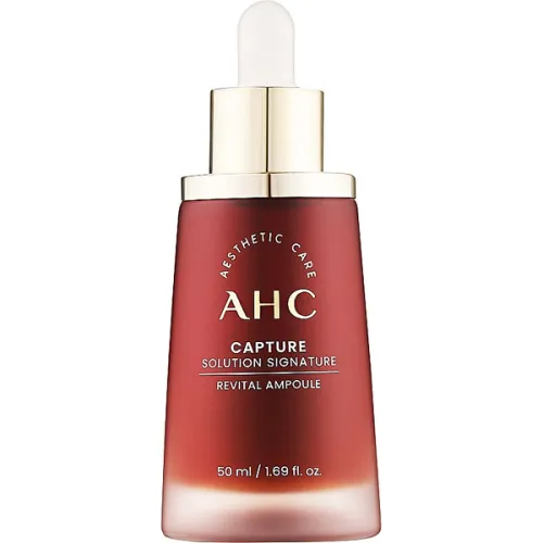 Ревитализирующая ампульная сыворотка для лица AHC Capture Solution Signature Revital Ampoule с коллагеном, 50 мл.