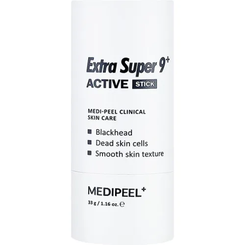 Глиняна маска-стік для глибокого очищення та звуження пор Medi Peel Extra Super 9 Plus Active Stick, 33 г.