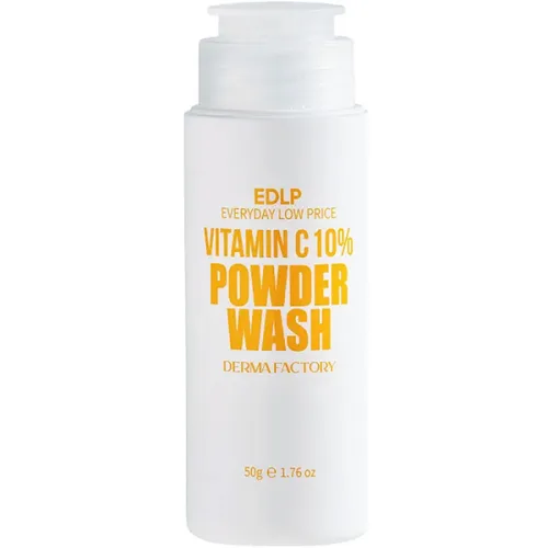 Пудра для умывания Derma Factory EDLP Vitamin C 10% Powder Wash с витамином C, 50 г.