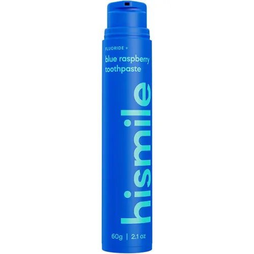 Зубна паста Hismile Blue Raspberry Toothpaste зі смаком блакитної малини, 60 г.