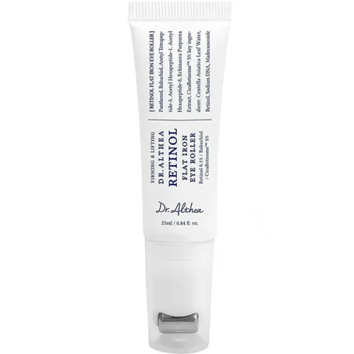 Роликовый крем под глаза Dr.Althea Retinol Flat Iron Eye Roller с ретинолом и пептидами, 25 мл.