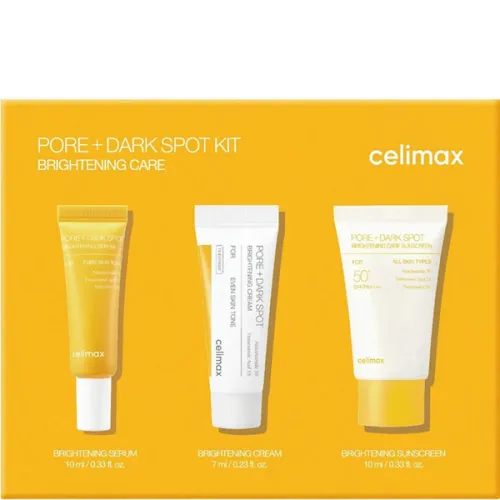 Набор для лица против пигментации Celimax Pore+Dark Spot Brightening Kit с ниацинамидом и керамидами