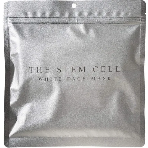 Освітлююча тканинна маска для обличчя Kor Japan The Stem Cell White Face Mask зі стовбуровими клітинами, 30 шт. х 31 г.