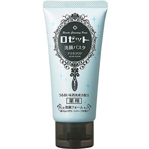Паста для вмивання проти акне Rosette Cleansing Paste Acne Clear Foam Cleanser, 120 г.