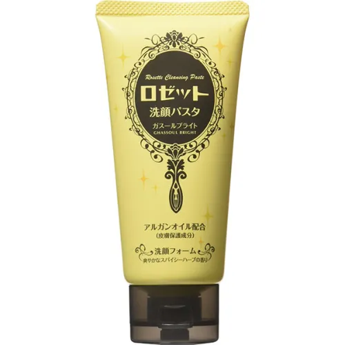 Освітлююча паста для вмивання Rosette Cleansing Paste Ghassoul Bright Foam Cleanser, 120 г.