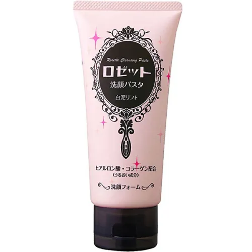 Паста для умывания Rosette Cleansing Paste White Mud Foam Cleanser с белой глиной, 120 г.