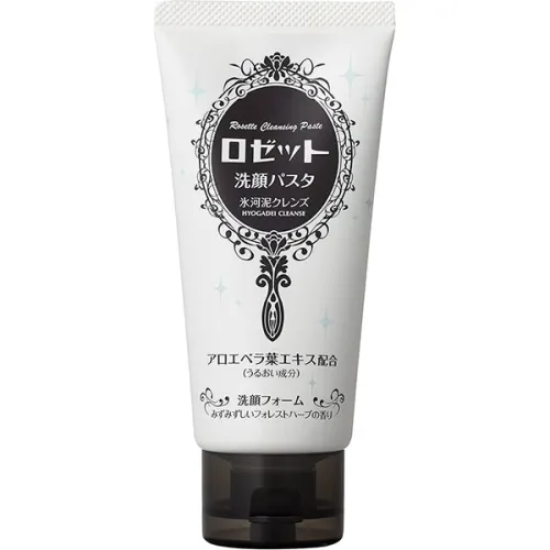 Паста для вмивання Rosette Cleansing Paste Glacial Mud Foam Cleanser з льодовиковою гряззю, 120 г.