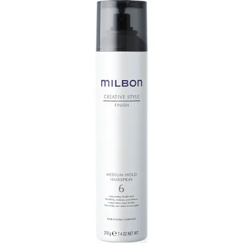 Лак для волосся середньої фіксації Milbon Creative Style Finish Medium Hold Hairspray 6, 210 г.
