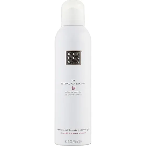 Гель-пенка для душа «ритуал сакуры» Rituals The Ritual of Sakura Foaming Shower Gel, 200 мл.