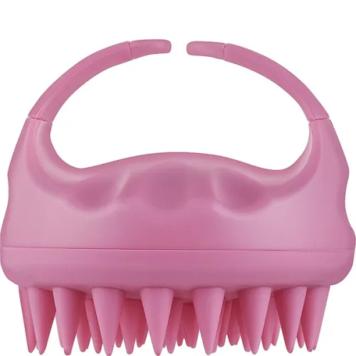 Масажна щітка для миття голови «рожева» Sister Young Aura Scalp Massager Shampoo Brush