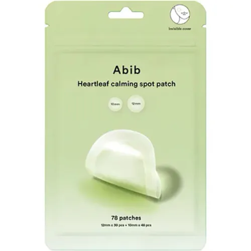 Заспокійливі точкові патчі проти прищів Abib Heartleaf Calming Spot Patch з екстрактом хауттюйнії