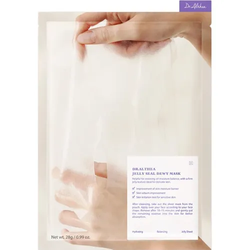 Заспокійлива маска для обличчя Dr.Althea Jelly Seal Dewy Mask з PDRN, 28 г.