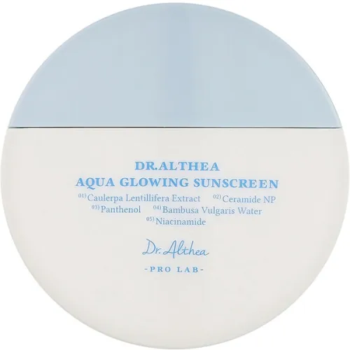 Увлажняющий солнцезащитный крем для лица Dr.Althea Aqua Glowing Sunscreen SPF50+ PA++++, 45 мл.