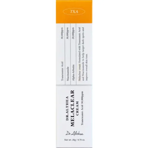 Осветляющий крем для лица против пигментации Dr.Althea Melaclear Cream, 20 мл. - вид 2