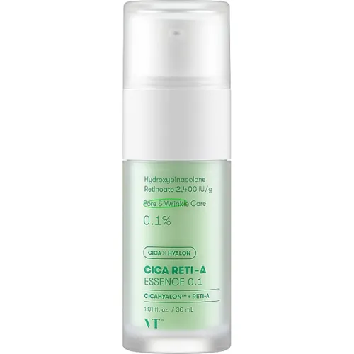 Антивікова есенція для обличчя VT Cosmetics Cica Reti-A Essence 0.1 з екстрактом центелли та ретинолом, 30 мл.
