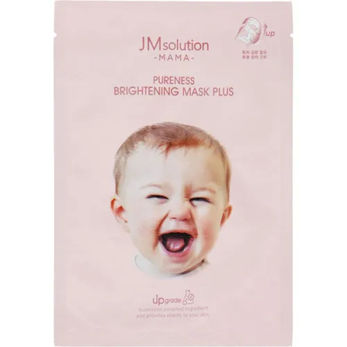 Тканинна маска для сяйва шкіри обличчя JMsolution Mama Pureness Brightening Mask, 30 мл.