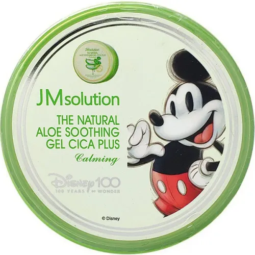 Заспокійливий гель для тіла JMsolution The Natural Aloe Soothing Gel Cica Plus Calming Disney Mickey з екстрактом алое вера