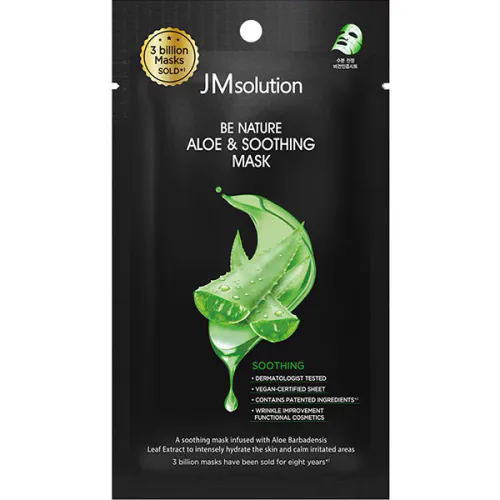 Заспокійлива маска для проблемної шкіри обличчя JMsolution Be Nature Teatree & Calming Mask з екстрактом чайного дерева, 24
