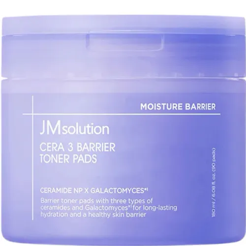 Тонер-пады для укрепления барьера кожи лица JMsolution Cera 3 Barrier Toner Pads с керамидами