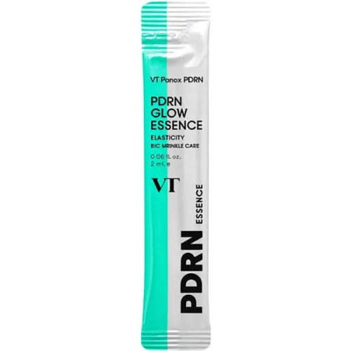 Заспокійлива та відновлююча есенція для обличчя VT Cosmetics PDRN Glow Essence з PDRN, 2 мл.