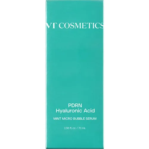 Мікропінна сироватка для обличчя VT Cosmetics PDRN Hyaluronic Acid Mint Micro Bubble Serum, 70 мл. - вигляд 2