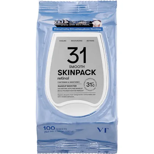 Разглаживающая маска-пад для лица VT Cosmetics Skin Pack Smooth Retinol с ретинолом