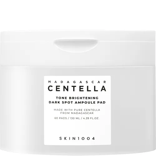 Освітлюючі ампульні пади для обличчя SKIN1004 Madagascar Centella Tone Brightening Dark Spot Ampoule Pad з екстрактом центели