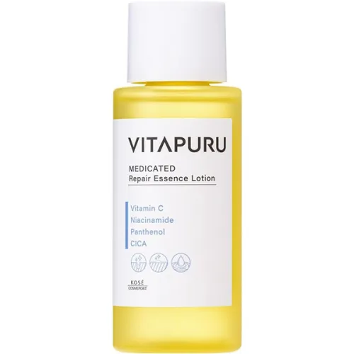 Лосьон для восстановления и сияния кожи лица Kose Vitapuru Medicated Repair Essence Lotion, 200 мл.
