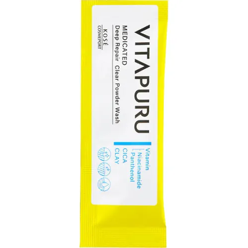 Ферментна пудра для глибокого очищення пор Kose Vitapuru Medicated Deep Repair Clear Powder Wash