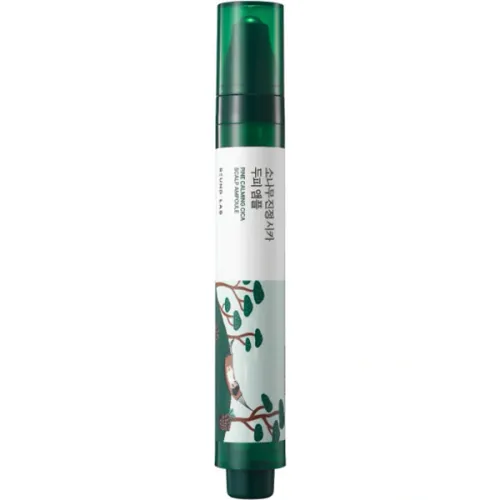 Ампульная сыворотка для кожи головы Round Lab Pine Calming Cica Scalp Ampoule с экстрактом иголок сосны, 15 мл.