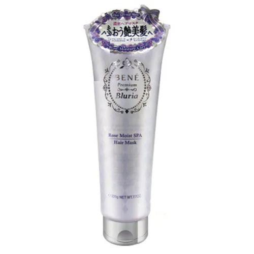 Маска для відновлення та зволоження волосся MoltoBene Premium Bluria Rose Moist Spa Hair Mask, 220 мл.
