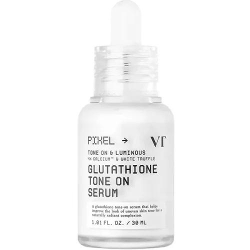 Осветляющая сыворотка для выравнивания тона лица VT Cosmetics Glutathione Tone-On Serum с глутатионом, 30 мл.