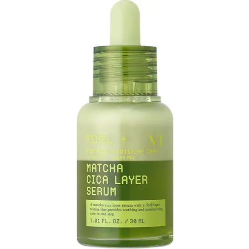 Сыворотка для успокоения и увлажнения кожи лица VT Cosmetics Matcha Cica Layer Serum с экстрактом зеленого чая и центеллы