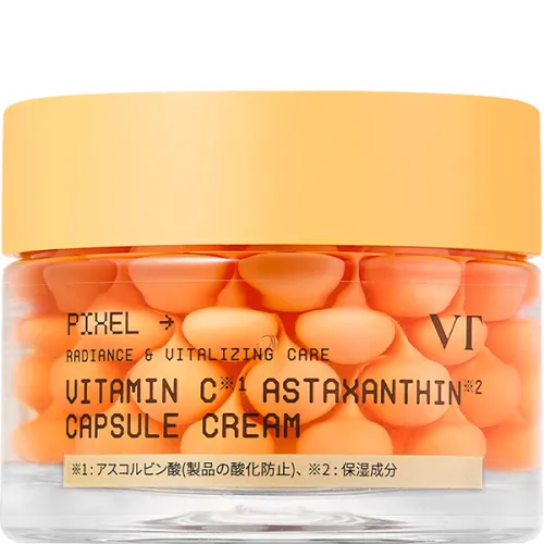 Освітлюючий капсульний крем для обличчя VT Cosmetics Vitamin C Astaxanthin Capsule Cream з вітаміоном C та астаксантином, 50