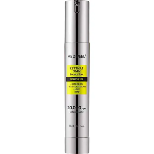 Омолоджуючий ліфтинг-бустер для обличчя Medi Peel Retinal NMN Bounce Shot Booster з ретиналем та NMN, 30 мл.