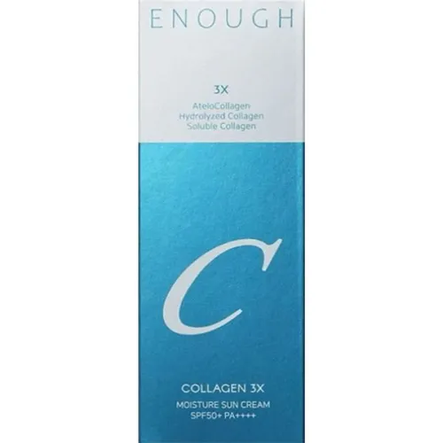 Увлажняющий солнцезащитный крем для лица Enough Collagen 3X Moisture Sun Cream SPF50+ PA++++, 50 г. - вид 2